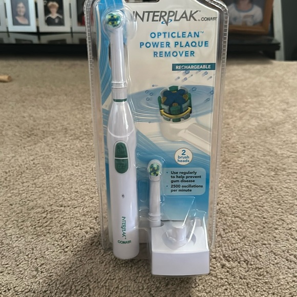 Interplak rechargeable plaque remover - Picture 1 of 3